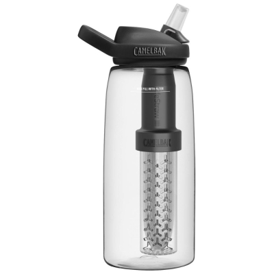Butelka Camelbak Eddy+ z filtrem LifeStraw bezbarwna - 1L