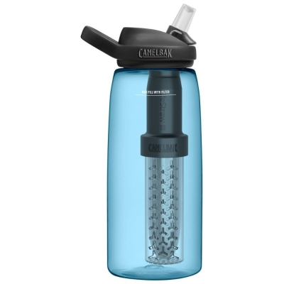 Butelka Camelbak Eddy+ z filtrem LifeStraw niebieska - 1L