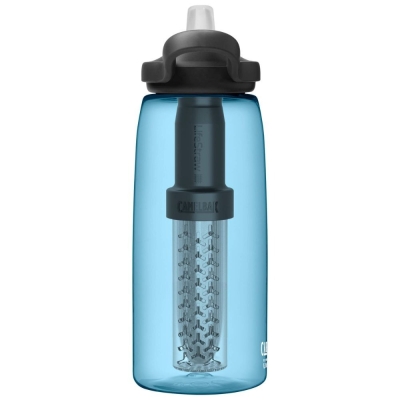 Butelka Camelbak Eddy+ z filtrem LifeStraw niebieska - 1L