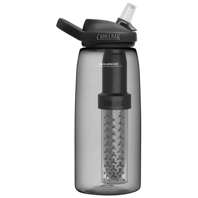 Butelka Camelbak Eddy+ z filtrem LifeStraw szara - 1L
