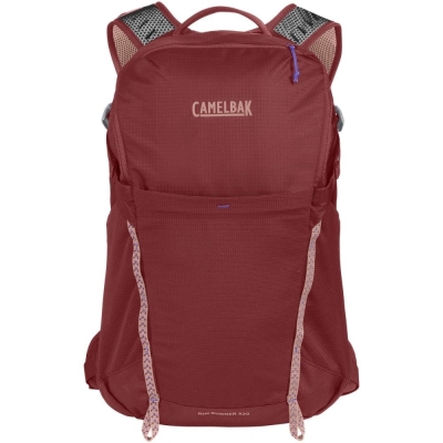 Plecak turystyczny damski z bukłakiem Camelbak Rim Runner X20 Terra czerwony