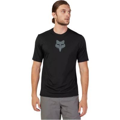 Koszulka rowerowa Fox Ranger Lab Head czarna - XL