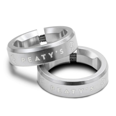 Obejmy Peatys Monarch srebrne