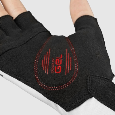 Rękawiczki krótkie GripGrab Aero TT białe