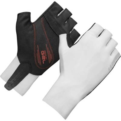 Rękawiczki krótkie GripGrab Aero TT białe - XL