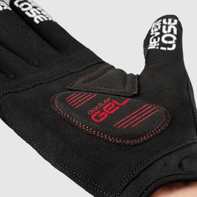Rękawiczki długie GripGrab SuperGel XC czarne - XXL