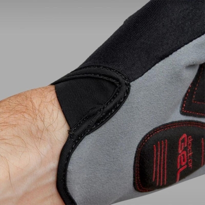 Rękawiczki długie GripGrab Shark czarne - XL