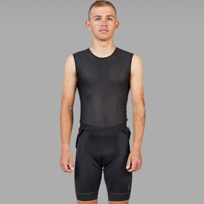 Podkoszulek bez rękawów GripGrab Ultralight Mesh czarny