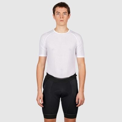 Podkoszulek z krótkim rękawem GripGrab Ultralight Mesh biały