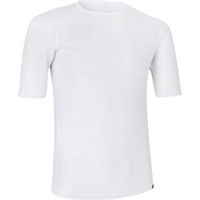 Podkoszulek z krótkim rękawem GripGrab Ultralight Mesh biały - XXL
