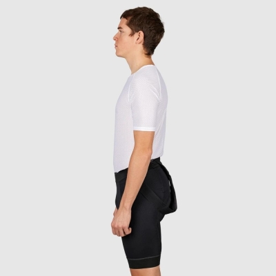 Podkoszulek z krótkim rękawem GripGrab Ultralight Mesh biały - XXL