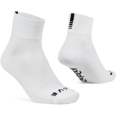 Skarpetki GripGrab Lightweight SL Short Cut Summer białe