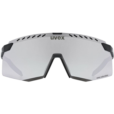 Okulary rowerowe Uvex Pace Stage CV czarne (srebrne soczewki)