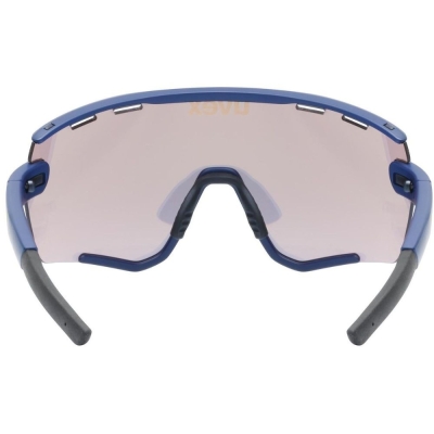 Okulary rowerowe Uvex Sportstyle 236 Set niebiesko-żółte