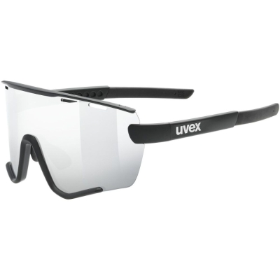 Okulary rowerowe Uvex Sportstyle 236 S Set czarno-srebrne