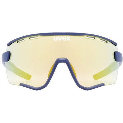 Okulary rowerowe Uvex Sportstyle 236 S Set niebiesko-żółte