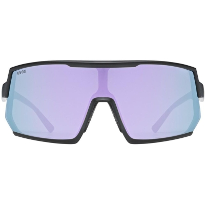 Okulary rowerowe Uvex Sportstyle 235 czarno-lawendowe