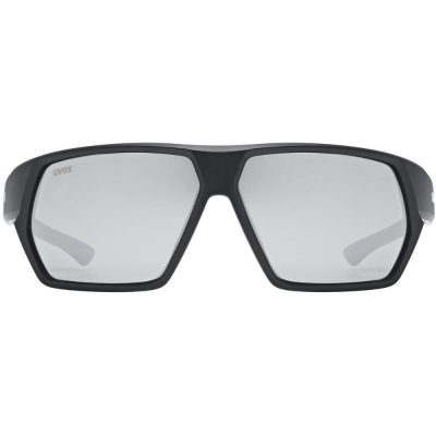 Okulary rowerowe Uvex Sportstyle 238 czarne (srebrne soczewki)