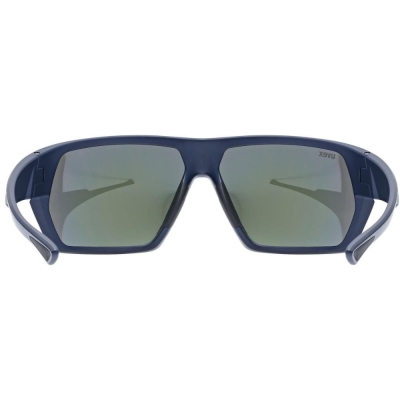 Okulary rowerowe Uvex Sportstyle 238 granatowe (czerwone soczewki)