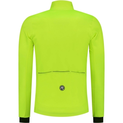 Koszulka rowerowa z długim rękawem Rogelli Core żółta - 5XL
