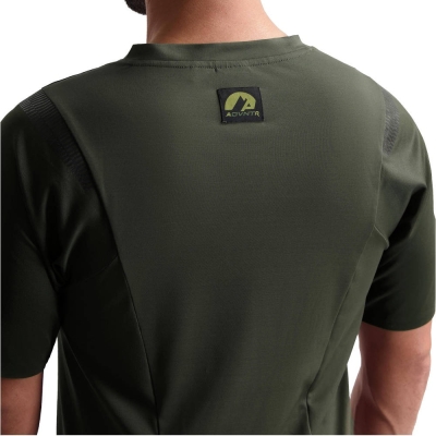 Koszulka rowerowa Rogelli Advntr Distance zielona - 3XL