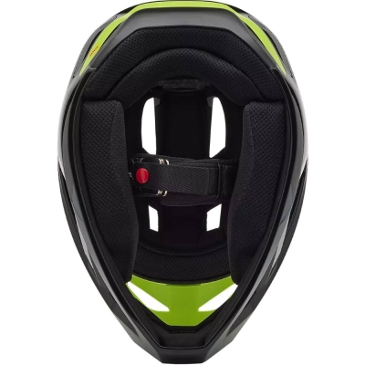 Kask rowerowy Fullface Fox Rampage Barge MIPS limonkowy