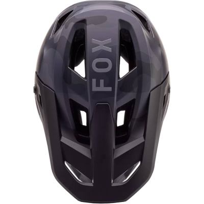 Kask rowerowy Fullface Fox Rampage Camo MIPS czarno-szary