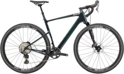 Rower gravel Cannondale Topstone Carbon 2 Lefty zielony