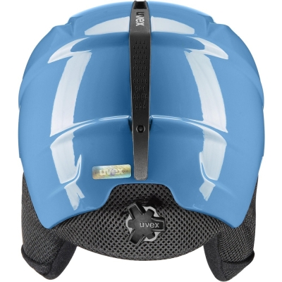 Kask narciarski dziecięcy Uvex Viti Pure niebieski - 51-55