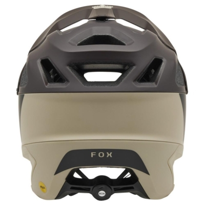 Kask rowerowy Fox Dropframe Pro NYF MIPS beżowy
