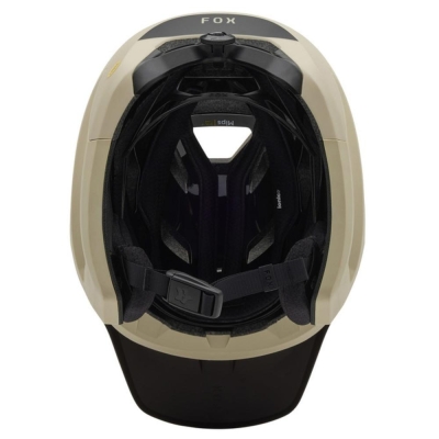Kask rowerowy Fox Dropframe Pro NYF MIPS beżowy