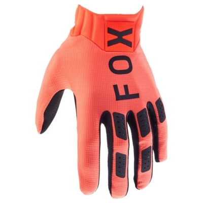 Rękawiczki długie Fox Flexair pomarańczowe (MX24) - M