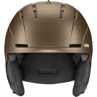 Kask narciarski Uvex Stance brązowy