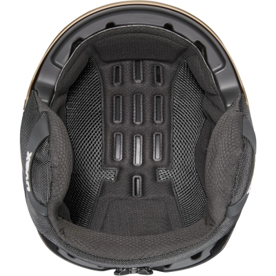 Kask narciarski Uvex Stance brązowy