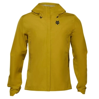 Kurtka rowerowa Fox Ranger 2.5L Water musztardowa