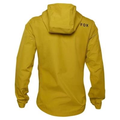 Kurtka rowerowa Fox Ranger 2.5L Water musztardowa