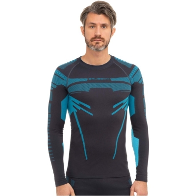 Komplet bielizny termoaktywnej Brubeck Dry granatowy - XL