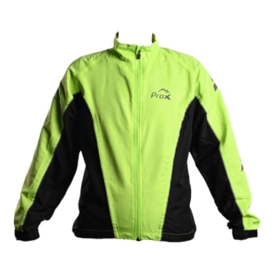 Kurtka rowerowa ProX Performance limonkowa - M