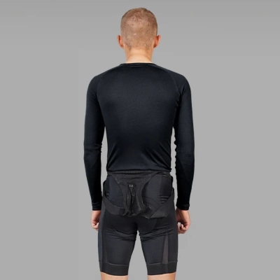 3-pack koszulek termoaktywnych z długim rękawem GripGrab RIDE Thermal czarny - XL