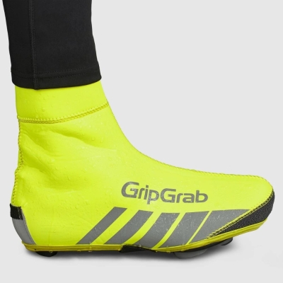 Ochraniacze na buty GripGrab RaceThermo Waterproof Winter Road żółte