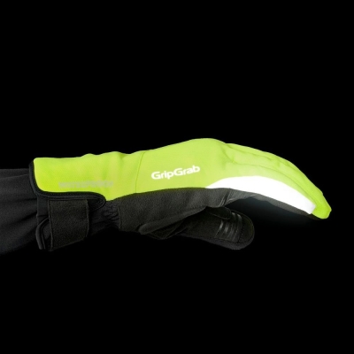 Rękawiczki długie GripGrab Polaris 2 Waterproof Winter żółte