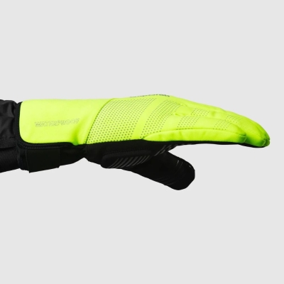 Rękawiczki długie GripGrab RIDE 2 Waterproof Winter żółte