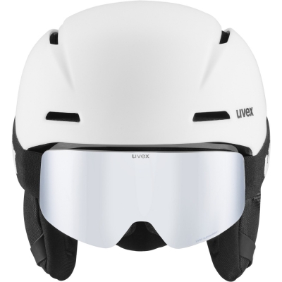 Kask narciarski dziecięcy Uvex Viti Set biały