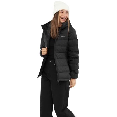 Kurtka puchowa damska Viking Rovi czarna - XL