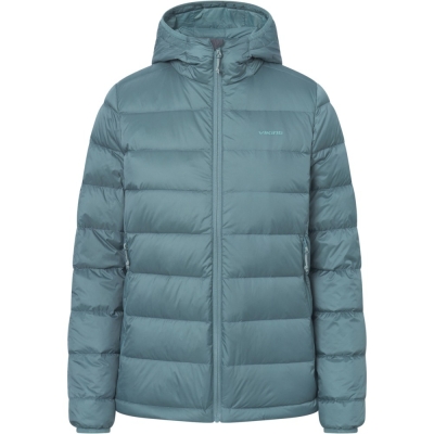 Kurtka puchowa damska Viking Rovi zielona - XL