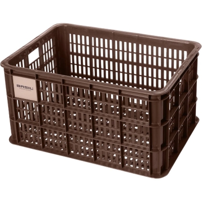 Koszyk na rower Basil Crate brązowy
