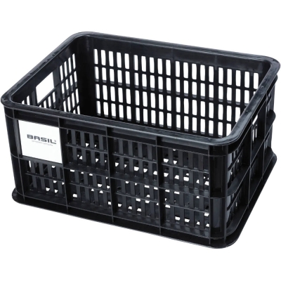 Koszyk na rower Basil Crate czarny