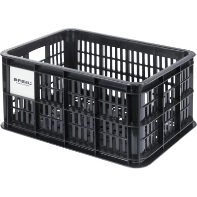 Koszyk na rower Basil Crate MIK 2.0 czarny