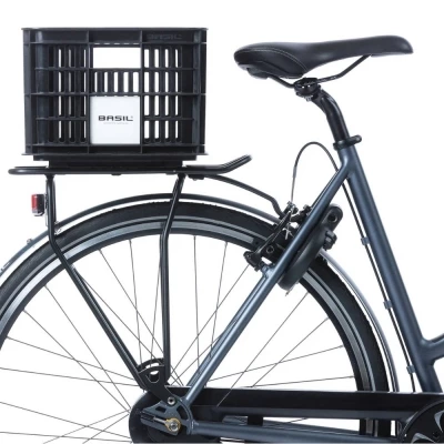 Koszyk na rower Basil Crate MIK 2.0 czarny