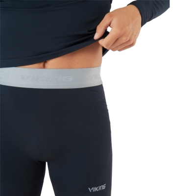 Komplet bielizny termoaktywnej Viking Volcanic czarny - XXL